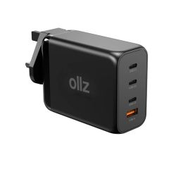 OllZ Chargboost 200W AC Gan PD And QC Charger With UK And EU Plug