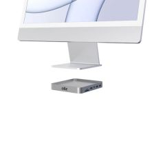 OllZ mBase for iMac Stand Working Station-Space Grey
