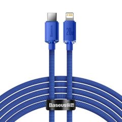 Baseus Crystal Shine Series Fast Charging Cable Type-C To Lightning 20W 2m - Blue