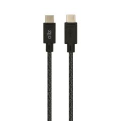 كابل شحن بووست تشارج 2 USB-C الى USB-C بطول 2 متر من أولز -أسود 