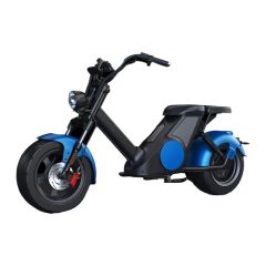 M6 Electric Motorcycle - Blue