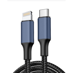 fuze F.ArmourCL Cable USB-C to Lightning up to 60 Watt-Black