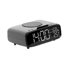 OllZ TimeMag MagsafeWireless Charger With Speaker & LED Lamp & Alarm Clock