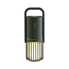 OllZ TowerLight Outdoor Camping Lamp With Bluetooth Speaker Green