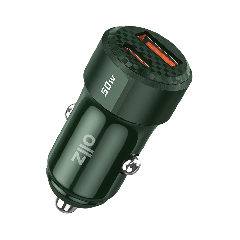 OllZ BoostDrive50W Car Charger 50Watt (USB-C & USB-A)