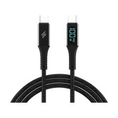 Smartix كابل شحن سريع USB-C 100 واط مع شاشة