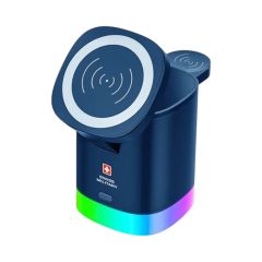 SWISS MILITARY Wireless Magnetic Charger For Smartphones Earbuds Cases and Smartwatches