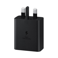 Samsung 45W PD Adapter with USB-C to USB-C Cable (5A) Black