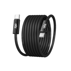  كابل OllZ Elastic.CC مغناطيسي USB-C إلى USB-C ‏240 واط ‏1.5 متر
