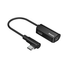 Baseus Type-C To C & 3.5mm Jack L45 - Black