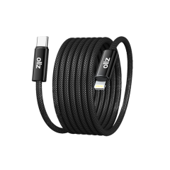 OllZ Elastic.CL Magnetic Springy MFI USB-C to Lightning 27 Watt 1.5 m  