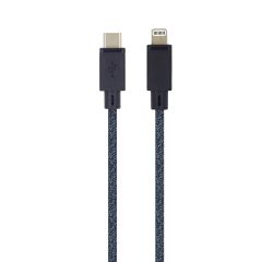 OllZ MFi Premium TPE Housing USB-C to Lightning PD Fast Charge Cable 1.2m - Navy Blue