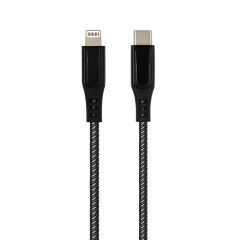 OllZ PowerLink-PD20W MFI USB-C To Lightning Zincalloy Housing Cable Kevlar