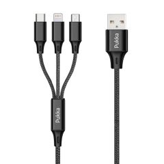 Pukka P.Cacmi2 3-In-1 Micro-USB , Lightening & USB-C Cable